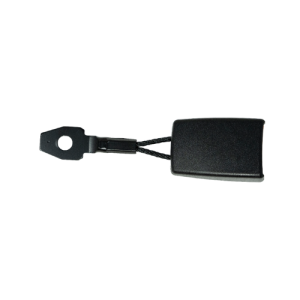165mm Universal Replacement Seatbelt Buckle with Flexible Wire Stalk - Without Plastic Cover
