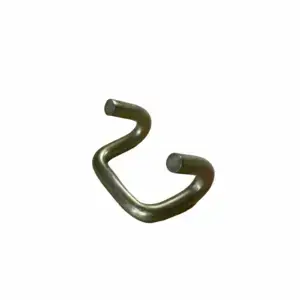 Heavy-duty open claw Rave Hook made from corrosion-resistant steel, ideal for securing tents, camping gear, and equipment