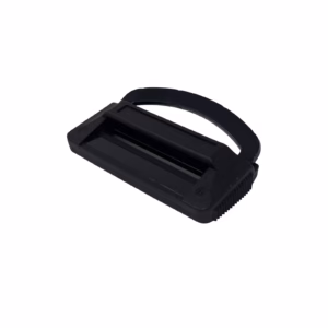 All ages seat belt adjuster on white background – front view showing design and clip mechanism.